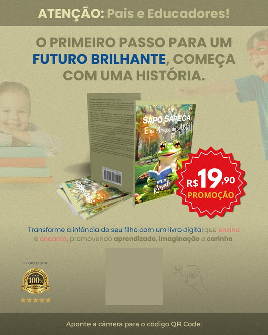 Sapo Sapeca e os Amigos do ABC: O Poder Mágico da Leitura